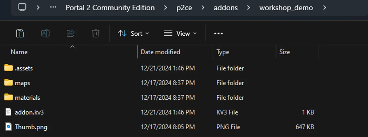 Addon Folder w/ New items Addon Folder w/ New items